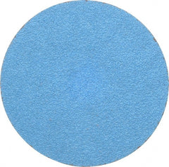 Tru-Maxx - 3" Disc Diam, 60 Grit, Zirconia Alumina Quick Change Disc - Type S Attaching System, Coated, Blue, Medium Grade, 20,000 RPM - Exact Tooling