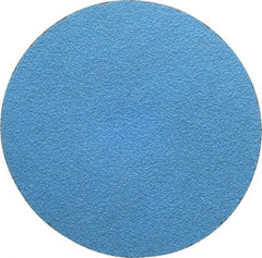 Tru-Maxx - 3" Disc Diam, 80 Grit, Zirconia Alumina Quick Change Disc - Type S Attaching System, Coated, Blue, Medium Grade, 20,000 RPM - Exact Tooling