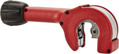 General - 5/8" to 1-1/8" Pipe Capacity, Ratcheting Tube Cutter - Cuts PVC, Stainless Steel, Copper, Brass and Aluminum - Exact Tooling