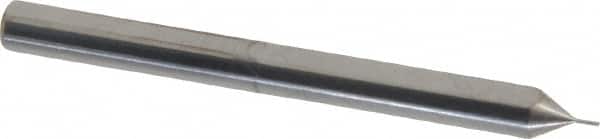 Accupro - 0.015" Min Bore Diam, 0.05" Max Bore Depth, 1/8 Shank Diam, Boring Bar - Right Hand Cut, Solid Carbide, Bright Finish - Exact Tooling