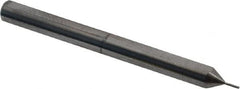 Accupro - 0.02" Min Bore Diam, 0.075" Max Bore Depth, 1/8 Shank Diam, Boring Bar - Right Hand Cut, Solid Carbide, Bright Finish - Exact Tooling