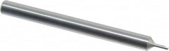 Accupro - 0.035" Min Bore Diam, 0.1" Max Bore Depth, 1/8 Shank Diam, Boring Bar - Right Hand Cut, Solid Carbide, Bright Finish - Exact Tooling