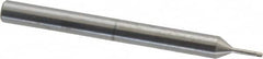 Accupro - 0.035" Min Bore Diam, 0.15" Max Bore Depth, 1/8 Shank Diam, Boring Bar - Right Hand Cut, Solid Carbide, Bright Finish - Exact Tooling