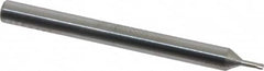 Accupro - 0.04" Min Bore Diam, 0.1" Max Bore Depth, 1/8 Shank Diam, Boring Bar - Right Hand Cut, Solid Carbide, Bright Finish - Exact Tooling