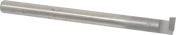 Accupro - 0.795" Min Bore Diam, 4" Max Bore Depth, 5/8 Shank Diam, Boring Bar - Right Hand Cut, Carbide-Tipped, Bright Finish - Exact Tooling