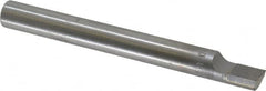 Accupro - 5/8" Min Bore Diam, 3" Max Bore Depth, 5/8 Shank Diam, Boring Bar - Neutral Cut, Carbide-Tipped, Bright Finish - Exact Tooling