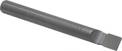 Accupro - 0.312" Min Bore Diam, 1-1/2" Max Bore Depth, 5/16 Shank Diam, Boring Bar - Neutral Cut, Carbide-Tipped, Bright Finish - Exact Tooling