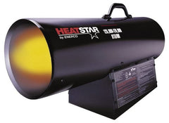 Heatstar - 150,000 BTU Rating, Natural Gas Forced Air Heater - 3,500 Sq Ft Max Heating Area, 100 Lb Capacity, Fuel with Natural Gas - Exact Tooling