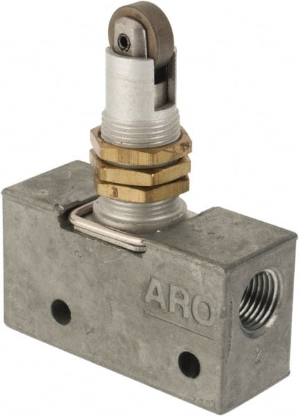ARO/Ingersoll-Rand - Mechanically Operated Valves Valve Type: 3-Way CV Rating: 0.195 - Exact Tooling