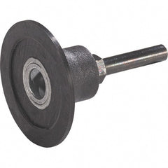 WALTER Surface Technologies - 2" Diam Disc Backing Pad - 1/4" Shank Diam, Hard Density, 30,000 RPM, Twist Compatible - Exact Tooling