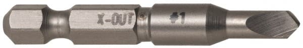 Alden - Screw Extractor - #1 Extractor for #6 to #8 Screw, 2" OAL - Exact Tooling