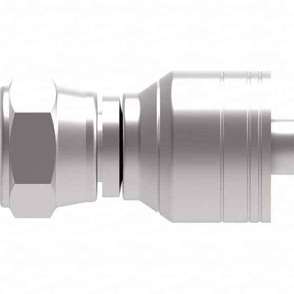 Eaton - Hydraulic Hose Fittings & Couplings Type: BSPP 60 Cone Female Swivel Straight Hose Diameter: 1 (Inch) - Exact Tooling