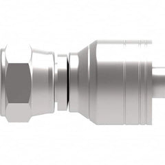 Eaton - Hydraulic Hose Fittings & Couplings Type: BSPP 60 Cone Female Swivel Straight Hose Diameter: 3/8 (Inch) - Exact Tooling