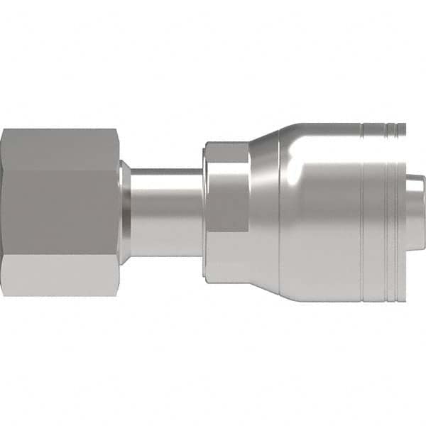 Eaton - Hydraulic Hose Fittings & Couplings Type: Female ORS Swivel, 45 Degree Elbow Hose Diameter: 11/16 (Inch) - Exact Tooling