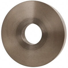 Gibraltar - Adapter Back Plate for 10" Diam Self Centering Lathe Chucks - Plain Back Mount, Cast Iron - Exact Tooling