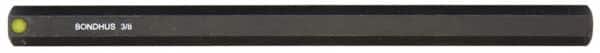 Bondhus - 3/8" Hex Drive Bit - 6" OAL - Exact Tooling