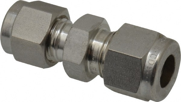Ham-Let - 5/16 x 1/4" OD, Grade 316Stainless Steel Union - Comp x Comp Ends - Exact Tooling
