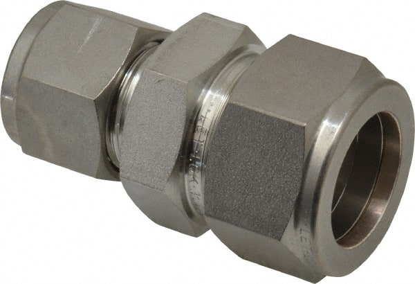 Ham-Let - 3/4 x 1/2" OD, Grade 316Stainless Steel Union - Comp x Comp Ends - Exact Tooling