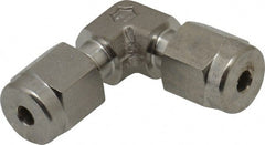 Ham-Let - 1/8" OD, Grade 316Stainless Steel Union Elbow - Comp x Comp Ends - Exact Tooling