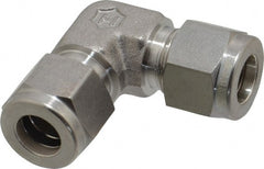 Ham-Let - 3/8" OD, Grade 316Stainless Steel Union Elbow - Comp x Comp Ends - Exact Tooling