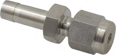 Ham-Let - 1/8 x 1/4" OD, Grade 316Stainless Steel Reducer - Comp x Tube Stub Ends - Exact Tooling