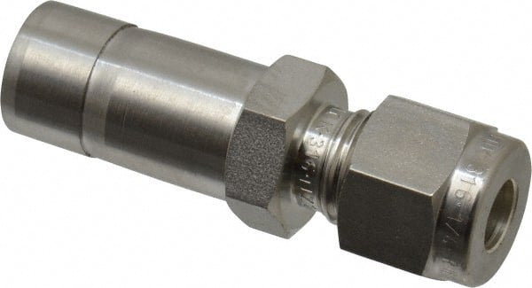 Ham-Let - 1/4 x 1/2" OD, Grade 316Stainless Steel Reducer - Comp x Tube Stub Ends - Exact Tooling