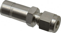 Ham-Let - 1/4 x 1/2" OD, Grade 316Stainless Steel Reducer - Comp x Tube Stub Ends - Exact Tooling