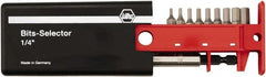 Wiha - 10 Piece Security Hex Drive Bit Set - Tamper-proof Hex Point - Exact Tooling