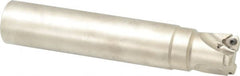 Seco - 1-1/2" Cut Diam, 0.08" Max Depth, 1-1/2" Shank Diam, Cylindrical Shank Indexable High-Feed End Mill - Screw Holding Method, 218.19-160.. Insert, R217.21 Toolholder, Through Coolant - Exact Tooling