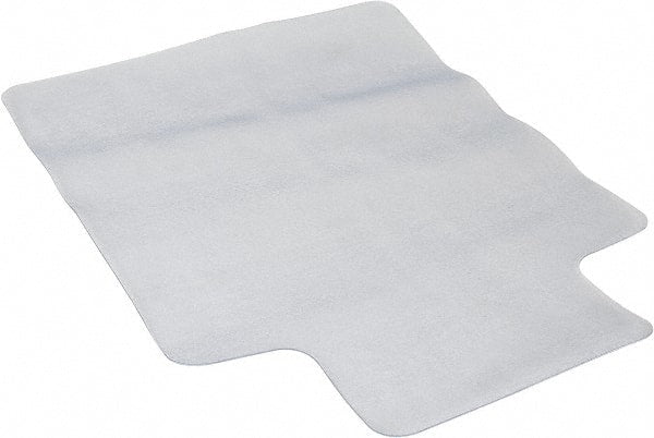 Aleco - 48" Long x 36" Wide, Chair Mat - Single Lip, Straight Edge Style, Texured Both Sides - Exact Tooling