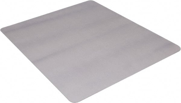 Aleco - 53" Long x 45" Wide, Chair Mat - Rectangular, Straight Edge Style, Texured Both Sides - Exact Tooling