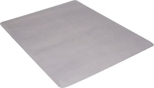 Aleco - 60" Long x 46" Wide, Chair Mat - Rectangular, Straight Edge Style, Texured Both Sides - Exact Tooling