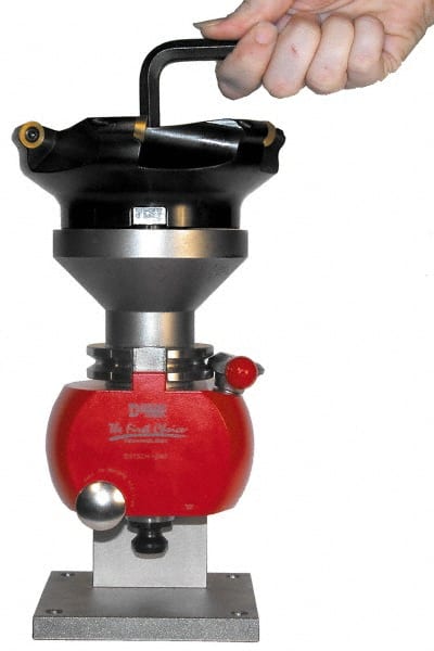 Dorian Tool - 3 Positions, BT30 Compatible Tool Holder Tightening Fixture - Exact Tooling