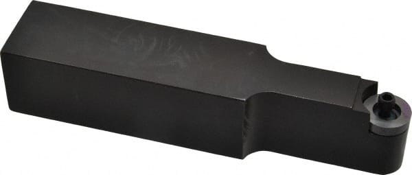 Kennametal - PROON, Neutral Cut, 1-1/4" Shank Height x 1-1/4" Shank Width, Neutral Rake Indexable Turning Toolholder - 6" OAL, RC..64 Insert Compatibility, Series Screw-On - Exact Tooling