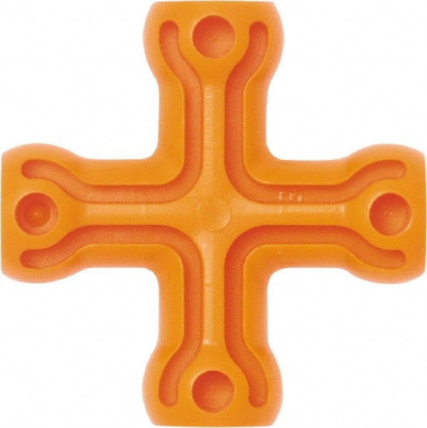 Loc-Line - 1/4" Hose Inside Diam, Coolant Hose 4-Way Cross - For Use with Loc-Line Modular Hose System, 20 Pieces - Exact Tooling