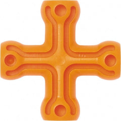 Loc-Line - 1/4" Hose Inside Diam, Coolant Hose 4-Way Cross - For Use with Loc-Line Modular Hose System, 20 Pieces - Exact Tooling