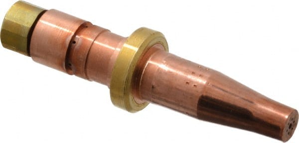 Miller-Smith - 1/2 to 5/8 Inch 1 Piece MCSeries Cutting Torch Tip - Tip Number 1, Oxygen Acetylene, For Use with Smith Equipment - Exact Tooling