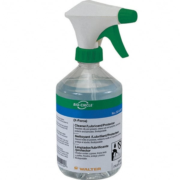 WALTER Surface Technologies - 16.9 oz Plastic Bottle & Trigger Sprayer - Clear - Exact Tooling