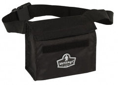 Ergodyne - Half Face Mask Respirator Fanny Pack - 420D Nylon, 7" Wide, 135 Cu In Capacity - Exact Tooling