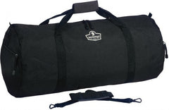 Ergodyne - 2 Pocket, 2,600 Cubic Inch, 600D Polyester Empty Duffel Bag - 23 Inch Wide x 11 Inch Deep x 12 Inch High, Black, Model No. 5020P - Exact Tooling
