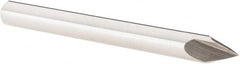 Value Collection - 1/4" Shank Diam, 2-1/2" OAL, 1/4" Cut Diam, Engraving Cutter - 0.212" LOC, Uncoated - Exact Tooling