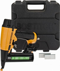 Stanley Bostitch - 18 Gauge, 100 Staple Capacity Power Stapler - 70 to 120 psi Air Pressure - Exact Tooling
