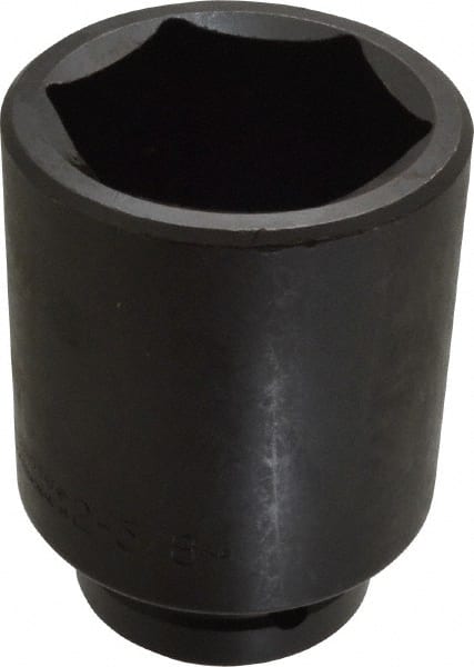 Proto - 1" Drive 2-5/8" Deep Impact Socket - 6 Points, 5" OAL - Exact Tooling