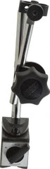 Noga - 70 Lb Magnetic Force, Fine Adjustment Indicator Positioner & Holder with Base - Post & Articulated Arm, Rectangular Base, 1-1/4" Base Height, 40mm Base Length, 1-3/16" Base Width - Exact Tooling