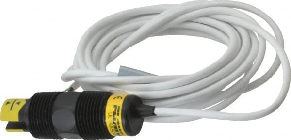 Flowline - 3/4" Thread, 150 Max psi, 176°F Max, Liquid Level Ultrasonic Switch - Polypropylene Stem, Intrinsically Safe Ultrasonic Level Switch - Exact Tooling