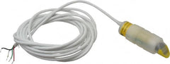 Flowline - 3/4" Thread, 150 Max psi, 176°F Max, Liquid Level Optic Leak Detection Switch - Polypropylene Stem, Leak Detection for Secondary Containment - Exact Tooling