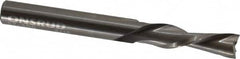 Onsrud - 5/16" Cutting Diam x 1-1/8" Length of Cut, 2 Flute, Downcut Spiral Router Bit - Uncoated, Right Hand Cut, Solid Carbide, 3" OAL x 5/16" Shank Diam, Double Edge, 30° Helix Angle - Exact Tooling