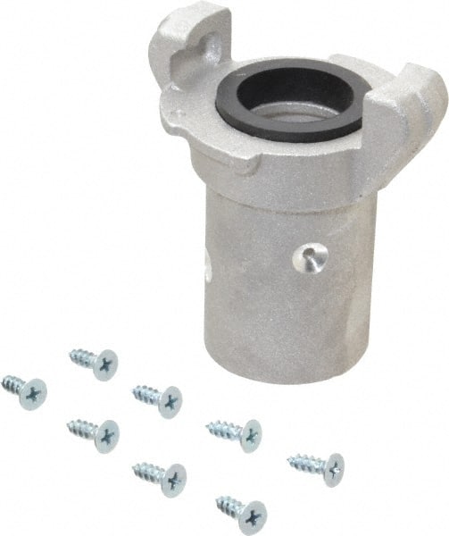 EVER-TITE Coupling Products - 3/4" ID x 1-1/2" OD Sandblaster Hose End - Aluminum, Rated to 100 PSI - Exact Tooling