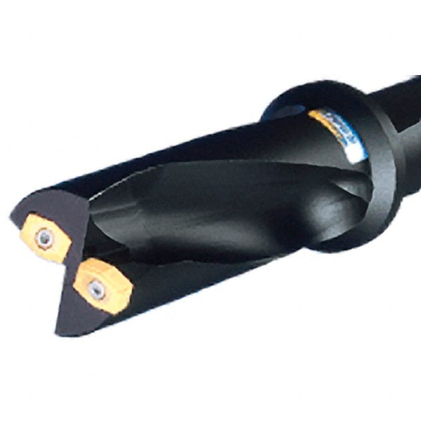 Iscar - 2" Cut Diam, 1-1/4" Shank Diam, 6.72" OAL, Indexable Square Shoulder End Mill - PLHT 1305-PDX Inserts, Weldon Shank, Through Coolant, Series IscarPlunger - Exact Tooling