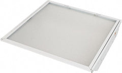 Cooper Lighting - 2 Lamps, 32 Watts, 2' x 2', Electronic Ballast Fluorescent Lamp Troffer - 120/277 Volt, Dimmable, Acrylic Diffuser, Steel Troffer - Exact Tooling